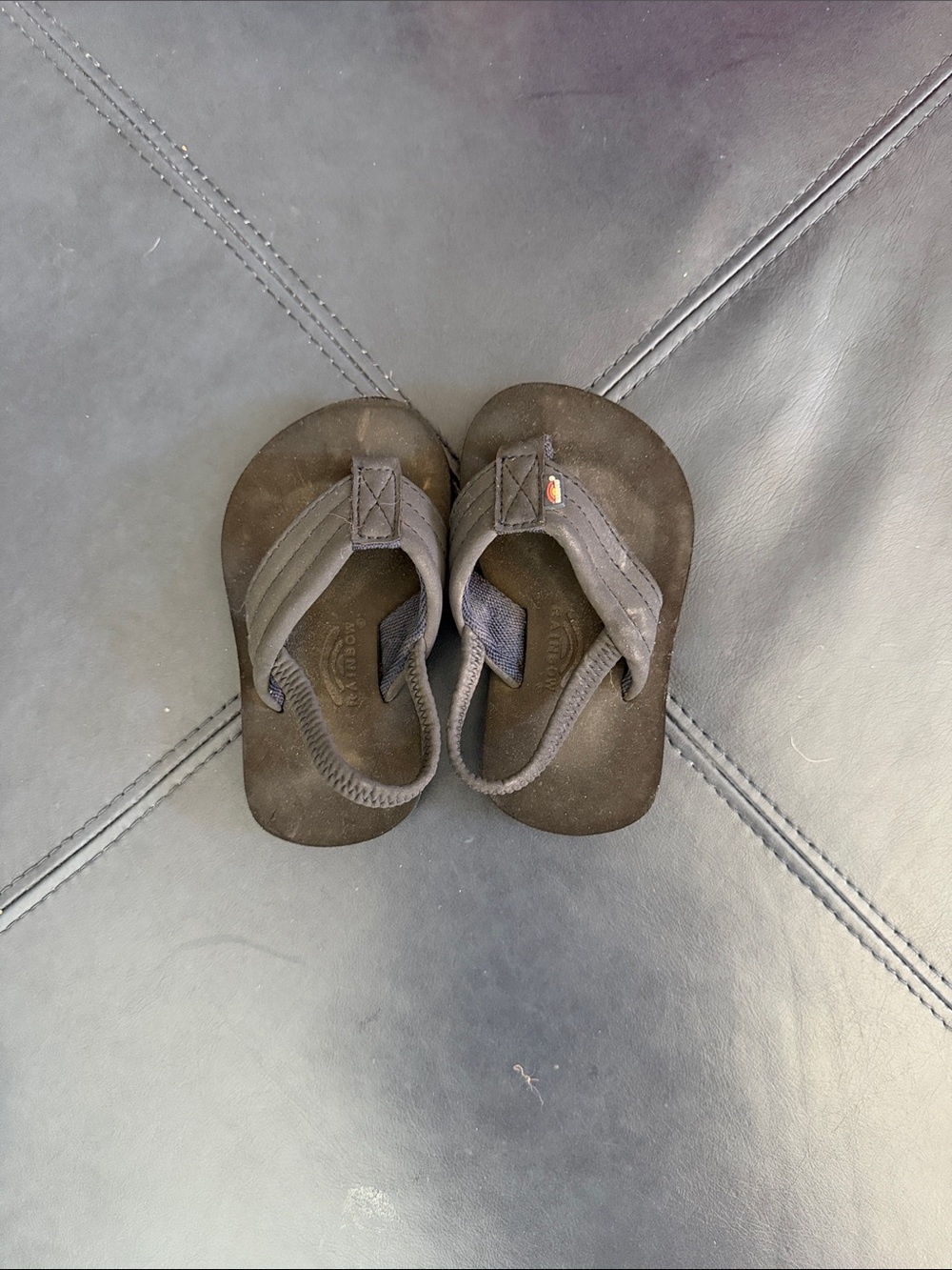RAINBOW Toddler Flip Flop Sandals - Comfort Footbed